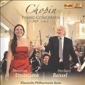 Chopin: Piano Concertos Nos. 1 & 2 / Litvintseva, Beissel, Klassiche Philharmonie