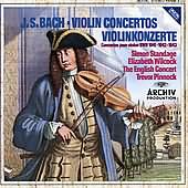 Bach: Violin Concertos / Standage, Wilcock, Pinnock