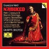 Verdi: Nabucco / Sinopoli, Cappuccilli, Domingo, Et Al