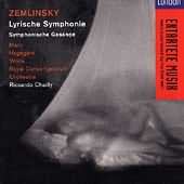 Entartete Musik - Zemlinsky: Lyrische Symphony / Chailly