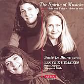 Spirite Of Musicke / Suzie Le Blanc, Les Voix Humaines