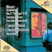 Mozart: Symphonies No 5 & 29, Etc / Boni, Concertgebouw Co