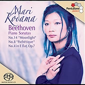 Beethoven: Piano Sonatas No 8, 14, 4 / Mari Kodama