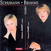 Schumann, Brahms: Lieder/ Madeleine Jalbert, Francine Chabot