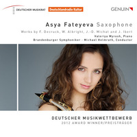 Asya Fateyeva - Saxophone / Myresh, Helmrash, Brandenburger Symphoniker