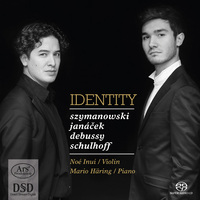 Identity: Szymanowski, Janacek, Debussy, Schulhoff