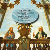 Roman: Flute Sonatas No 1-5 / Laurin, Paradiso Musicale