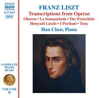 Liszt: Transcriptions From Opera / Han Chen