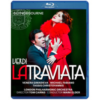 Verdi: La Traviata / Elder, Gimadieva, Fabiano, Christoyannis [blu-ray]
