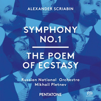 Scriabin: Symphony No. 1; The Poem of Ecstasy / Pletnev