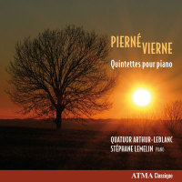 Pierne, Vierne: Piano Quintets / Lemelin, Arthur Leblanc Quartet