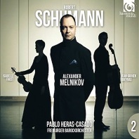 Schumann: Piano Trio No 2, Piano Concerto / Melnikov, Queyras, Heras-Casado