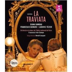 Verdi: La Traviata / Ciampa,  Damrau, Teste, Demuro [blu-ray]