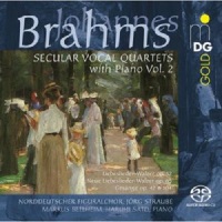 Brahms: Secular Vocal Quartets with Piano, Vol. 2