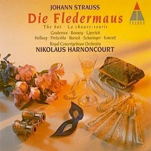 J. Strauss, Jr: Die Fledermaus / Harnoncourt, Bonney, Gruberova
