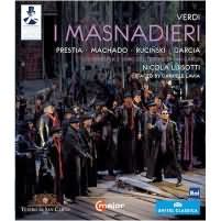 Verdi: I Masnadieri / Luisotti Prestia, Machado, Rucinski [blu-ray]