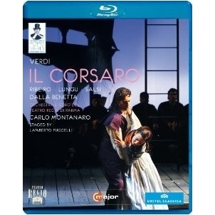 Verdi: Il Corsaro / Montanaro, Ribeiro, Lungu, Salsi, Bonfatti [blu-ray]