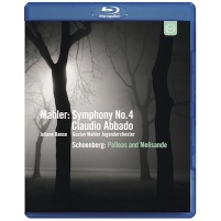 Mahler: Symphony No 4; Schoenberg: Pelleas / Abbado [blu-ray]
